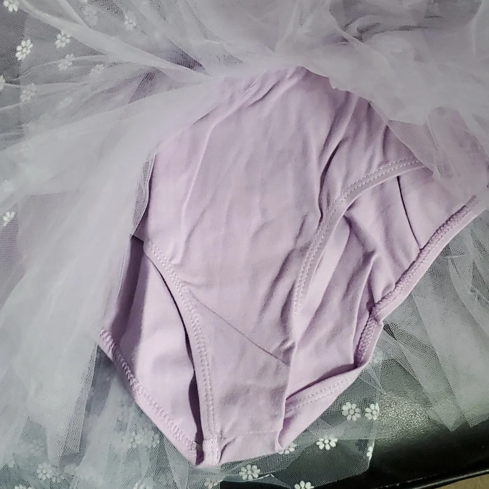 💙 4/$20 NWT Girls Skirted Leotard Sparkle - Picture 2 of 4